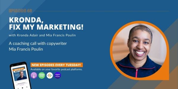 Kronda, fix my marketing!